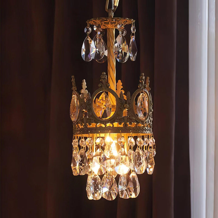 Vintage Crystal Chandelier - Vakkerlight