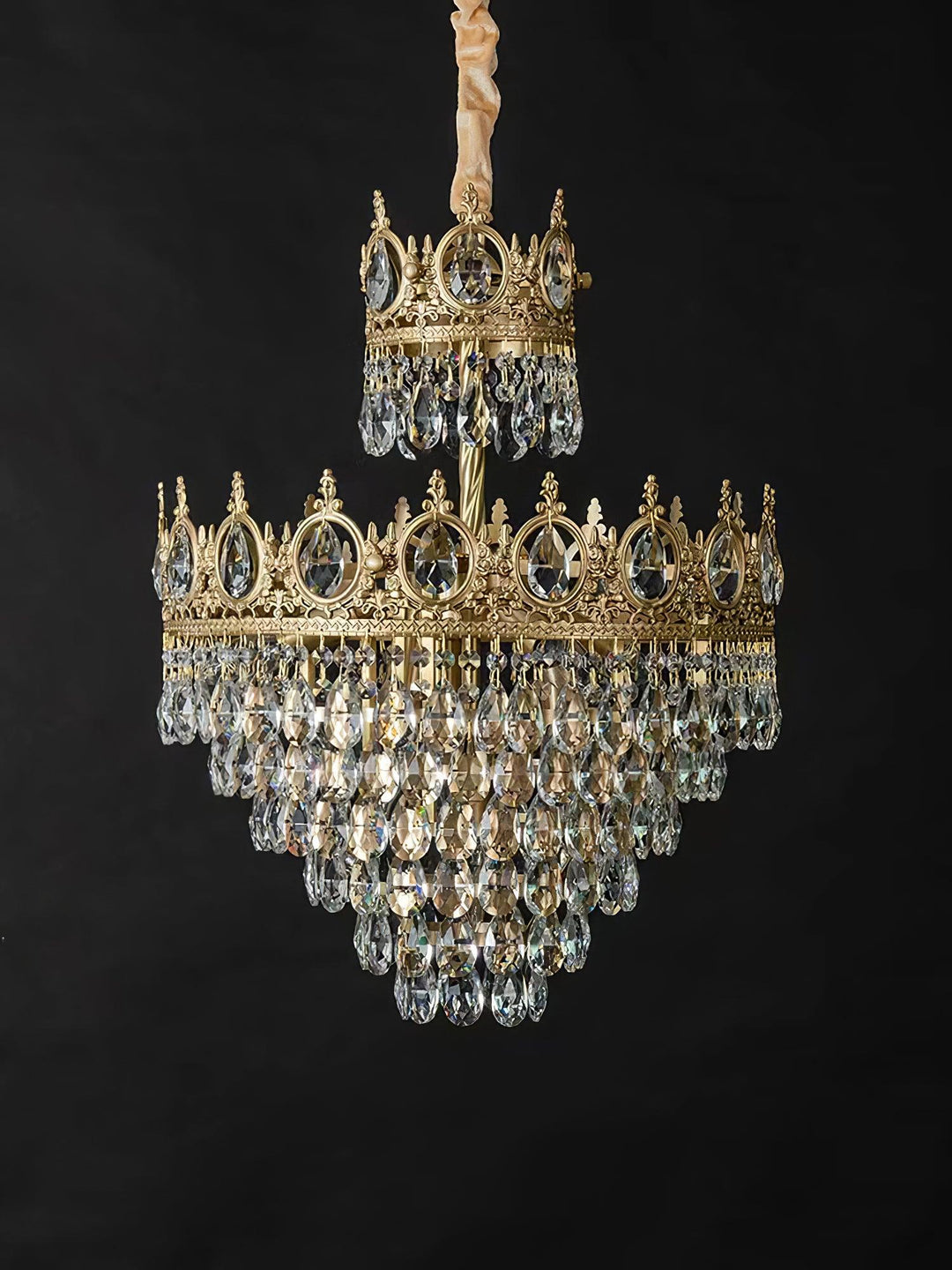 Vintage Crystal Chandelier - Vakkerlight