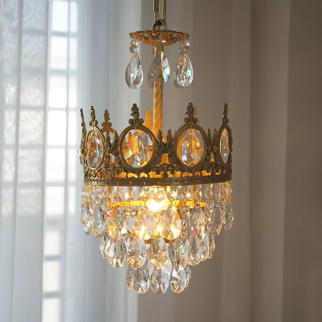 Vintage Crystal Chandelier - Vakkerlight