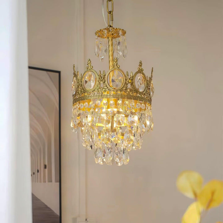 Vintage Crystal Chandelier - Vakkerlight