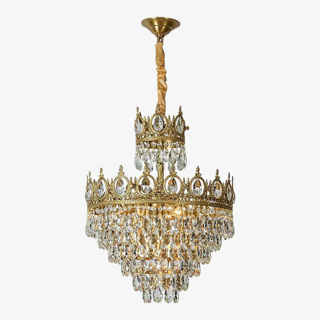 Vintage Crystal Chandelier - Vakkerlight