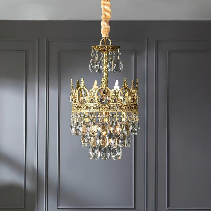 Vintage Crystal Chandelier - Vakkerlight