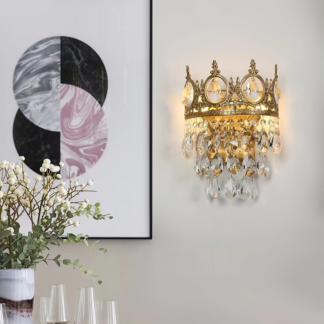 Vintage Crystal Wall lamp - Vakkerlight