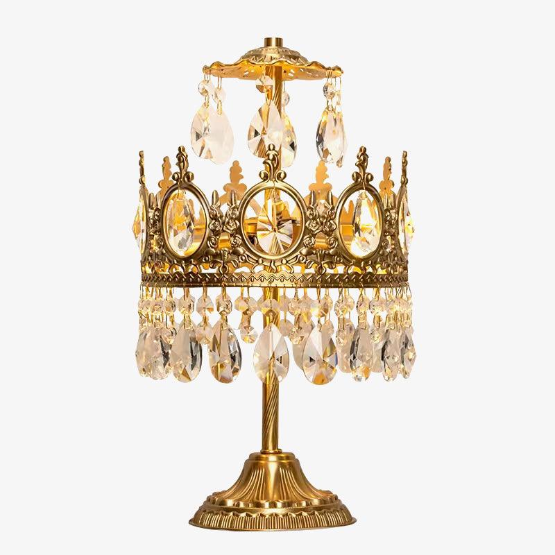 Vintage Crystal Table Light - Vakkerlight