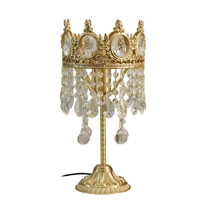 Vintage Crystal Table Light - Vakkerlight