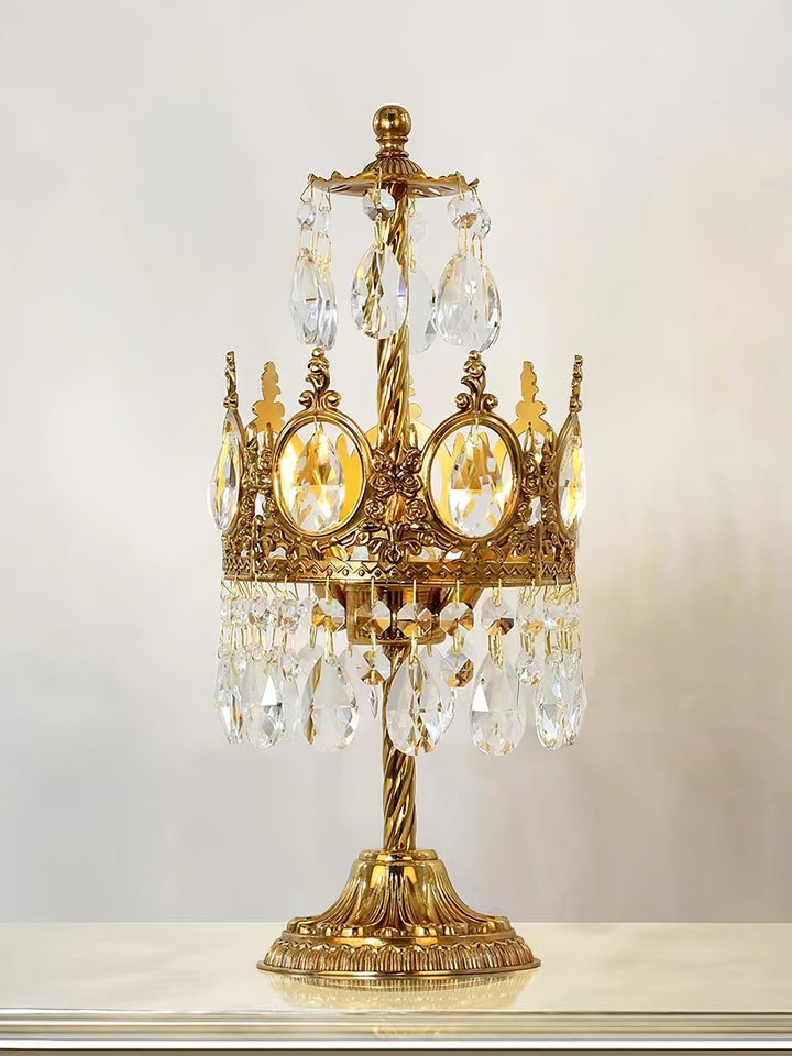 Vintage Crystal Table Light - Vakkerlight