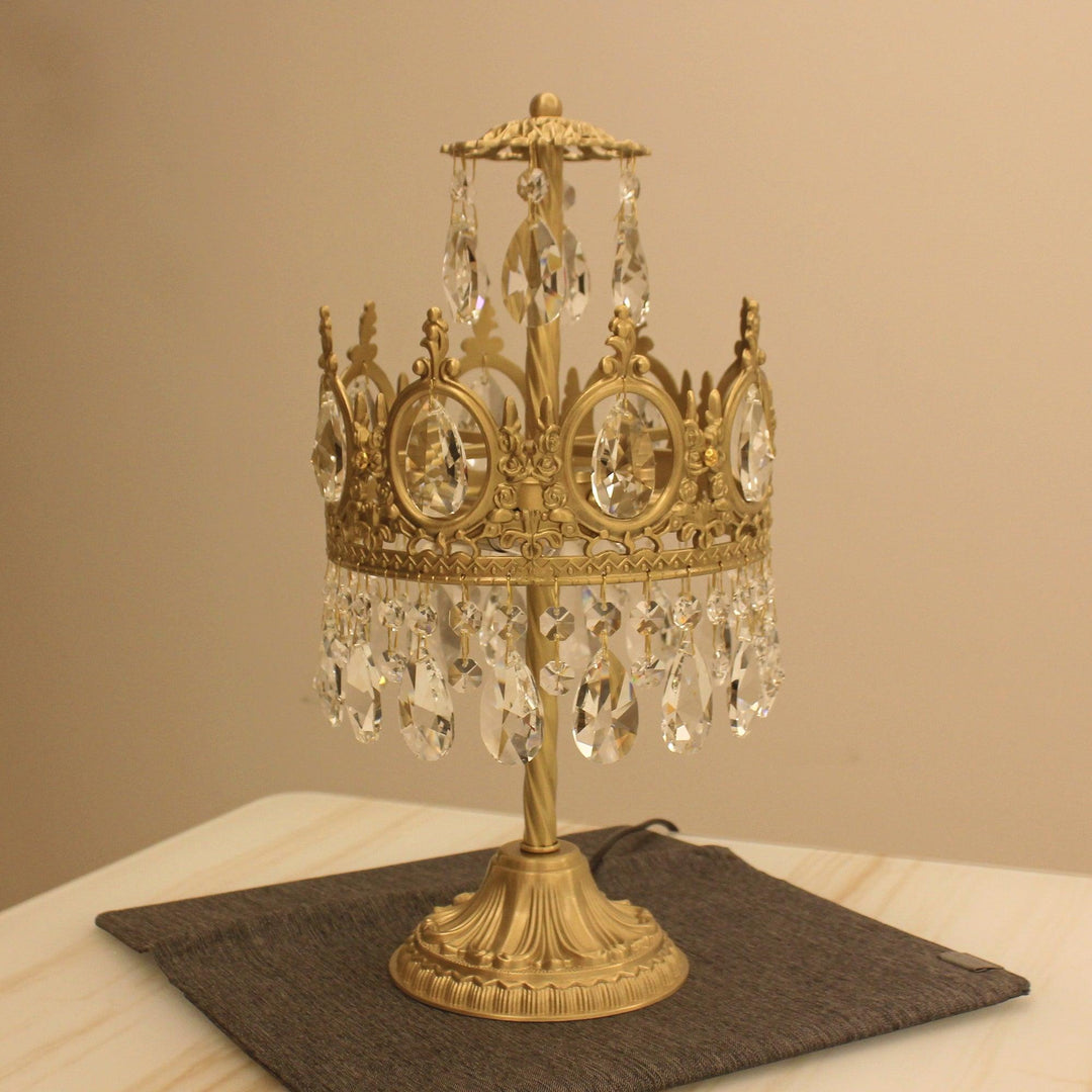 Vintage Crystal Table Light - Vakkerlight