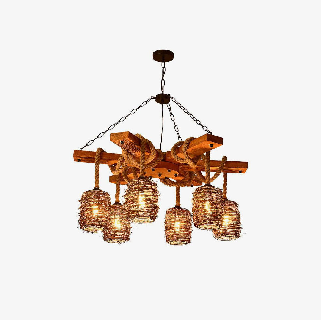 Vintage Farmhouse Chandelier - Vakkerlight