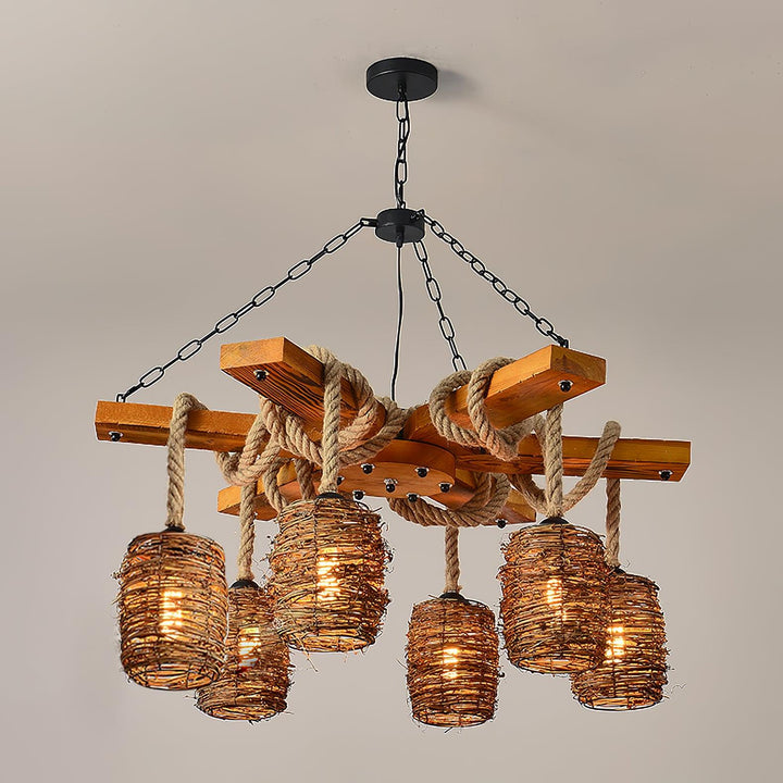 Vintage Farmhouse Chandelier - Vakkerlight