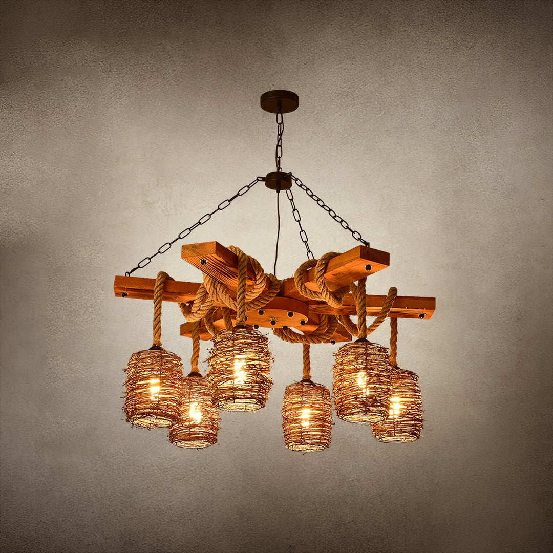 Vintage Farmhouse Chandelier - Vakkerlight