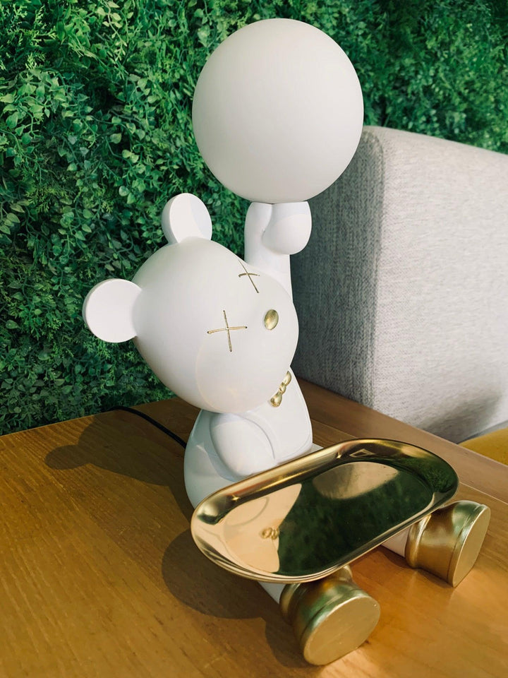 Violent Bear Tray Desk Lamp - Vakkerlight