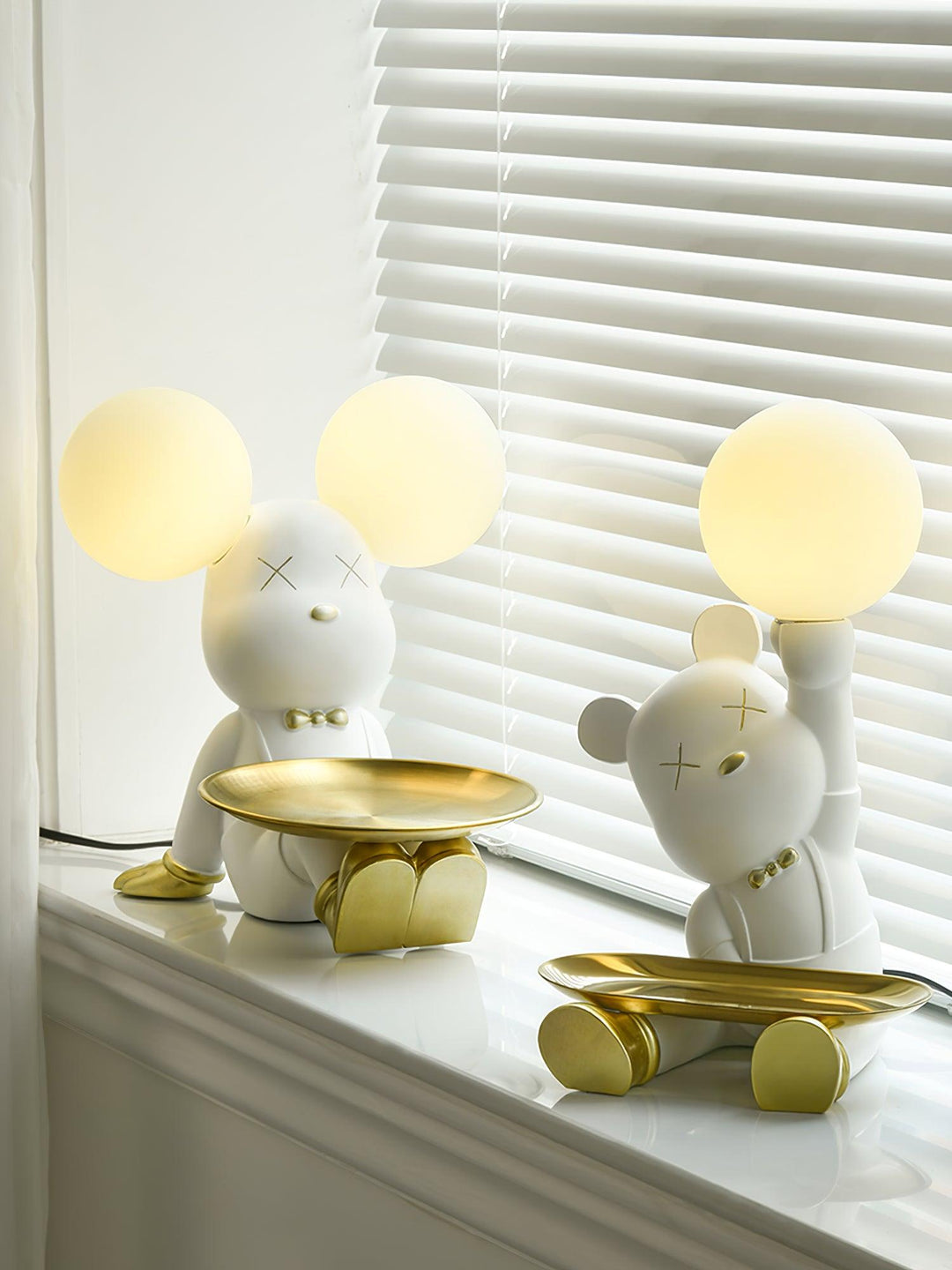 Violent Bear Tray Desk Lamp - Vakkerlight