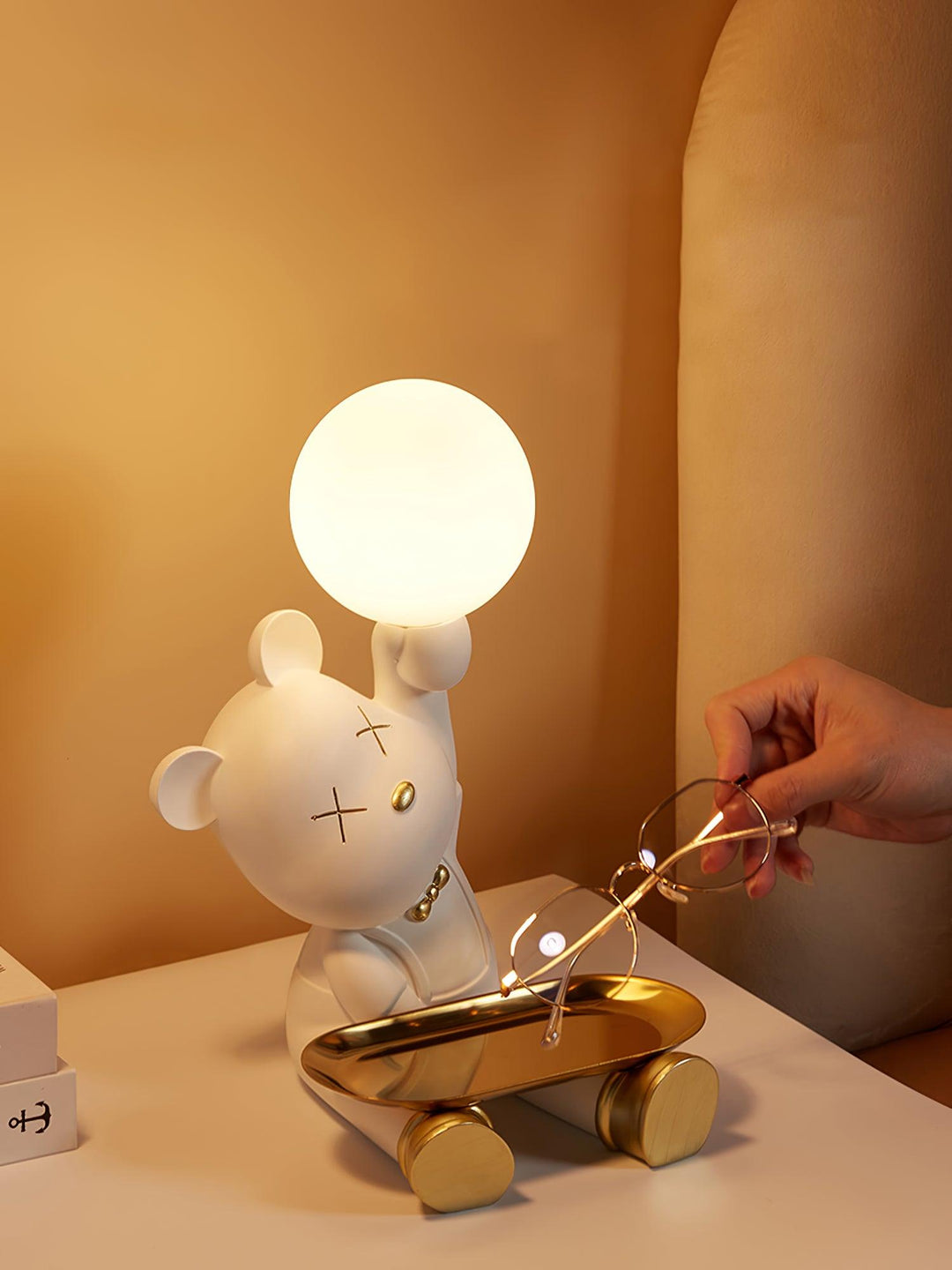 Violent Bear Tray Desk Lamp - Vakkerlight