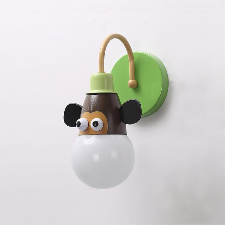 Cartoon Animal Kids Wall Lamp - Vakkerlight