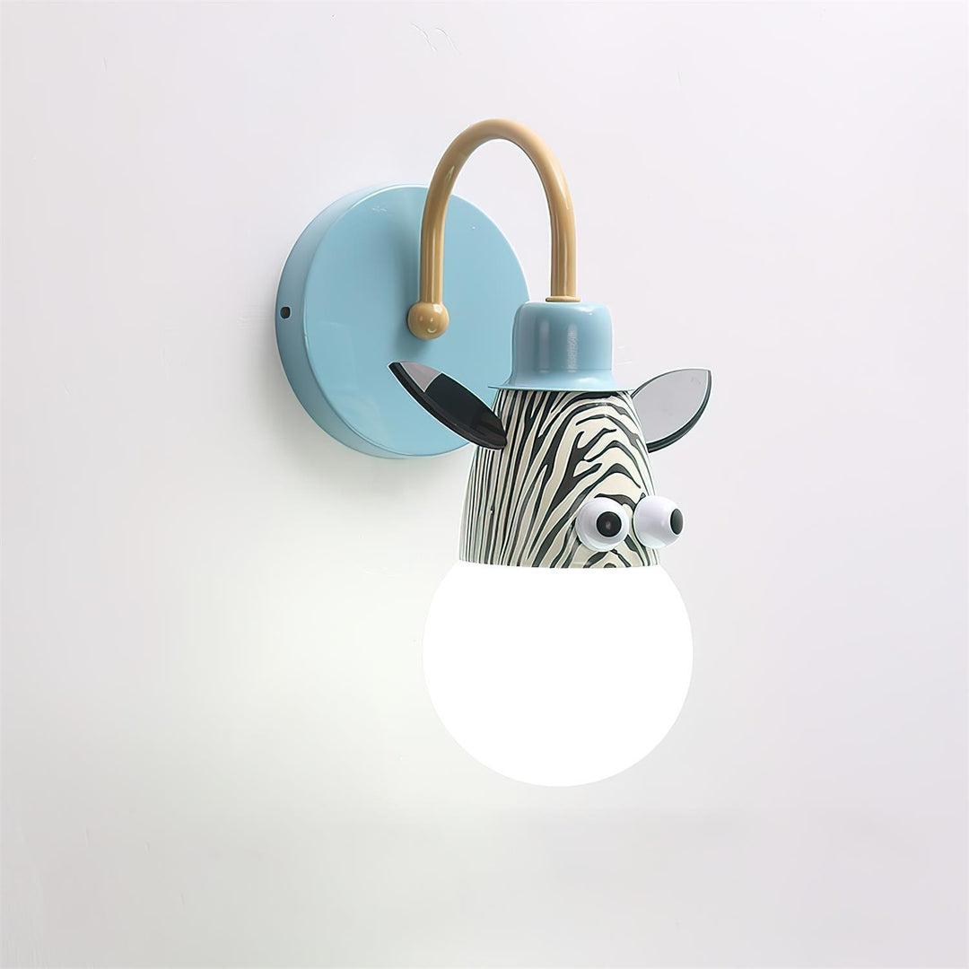 Cartoon Animal Kids Wall Lamp - Vakkerlight