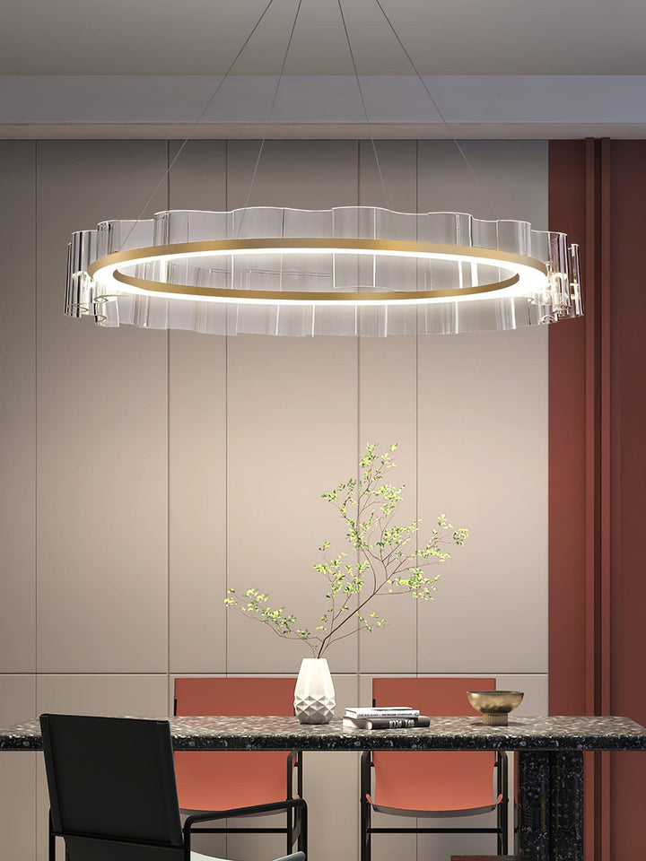 Water Wave Glass Chandelier - Vakkerlight