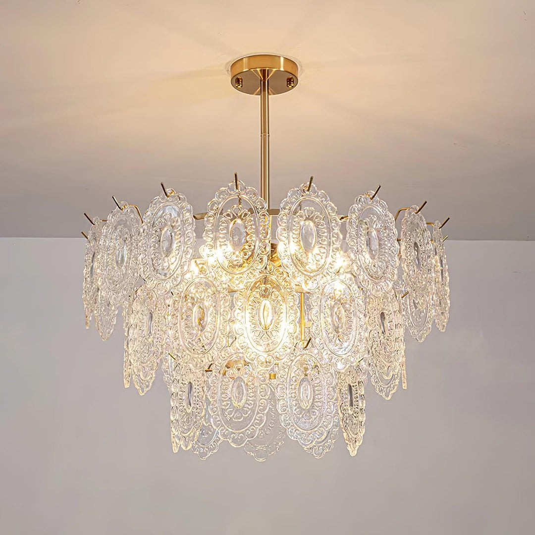 Wave Glass Chandelier - Vakkerlight