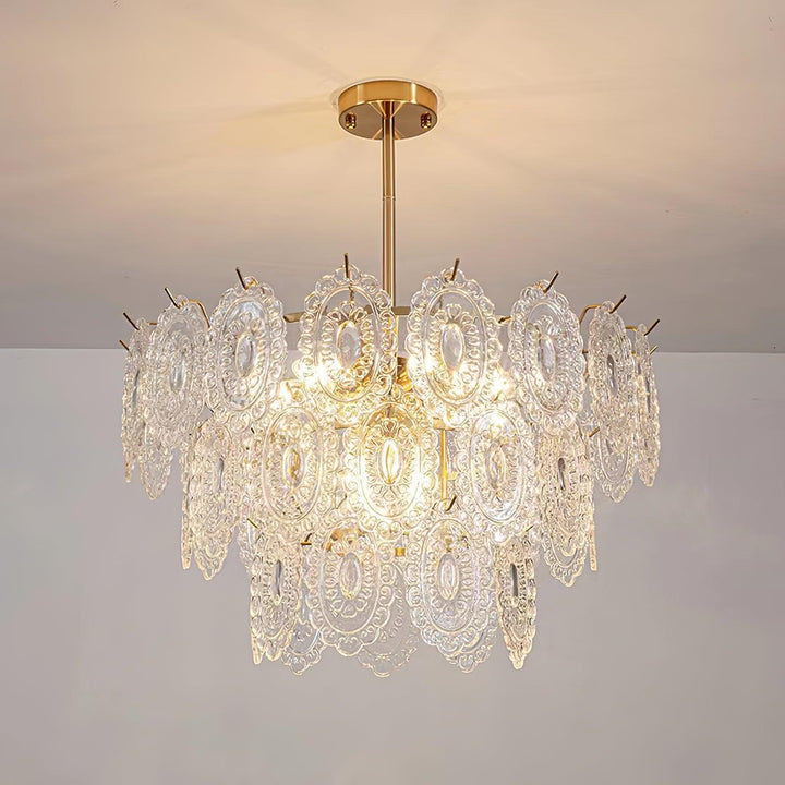 Wave Glass Chandelier - Vakkerlight