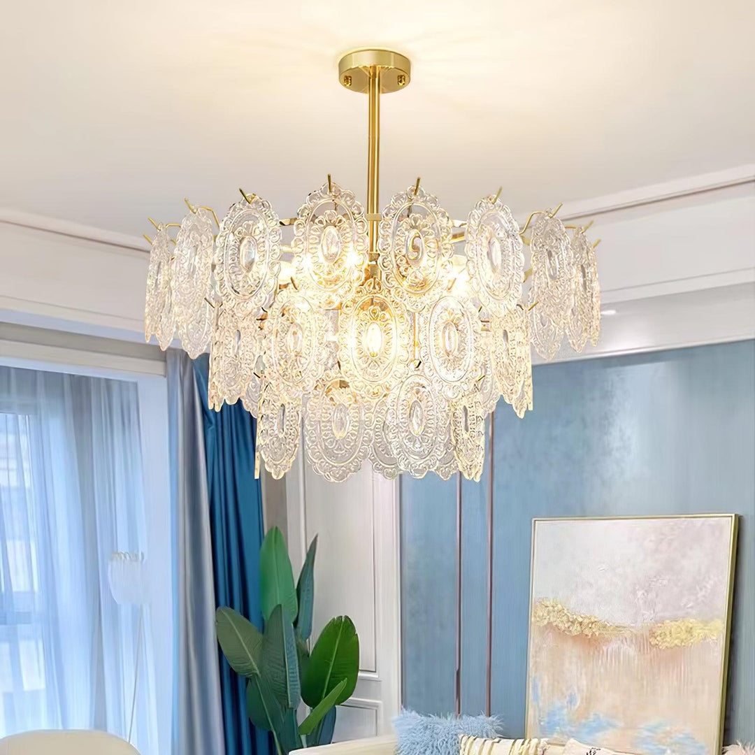 Wave Glass Chandelier - Vakkerlight