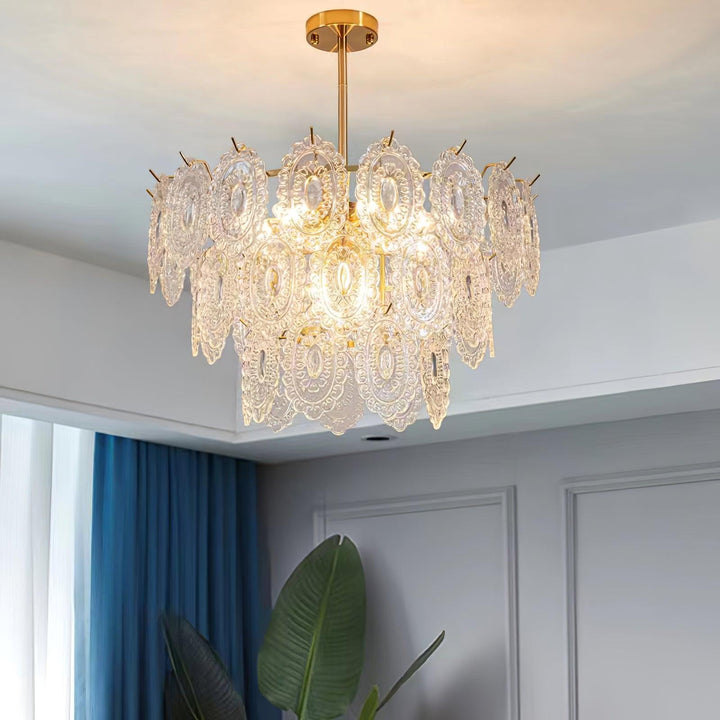 Wave Glass Chandelier - Vakkerlight