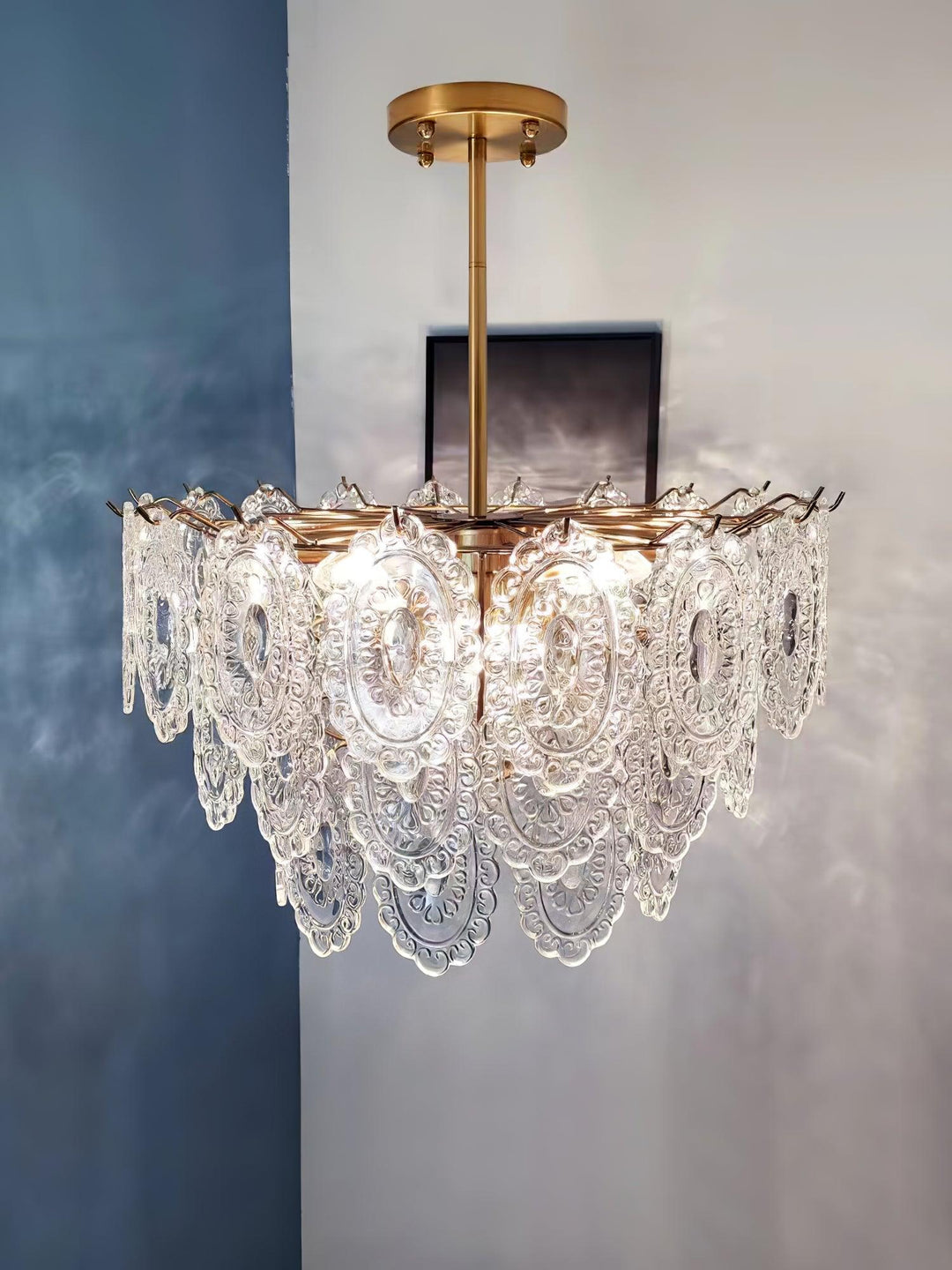 Wave Glass Chandelier - Vakkerlight