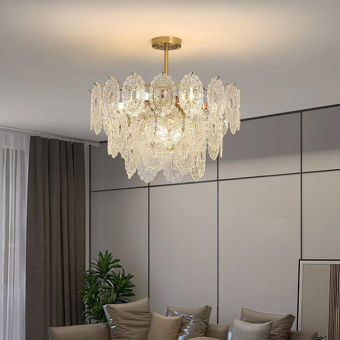 Wave Glass Chandelier - Vakkerlight