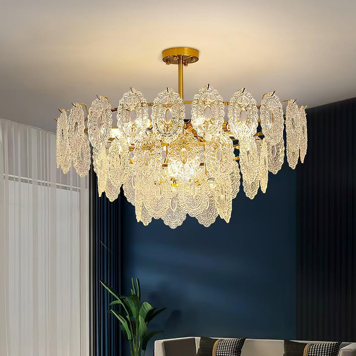 Wave Glass Chandelier - Vakkerlight