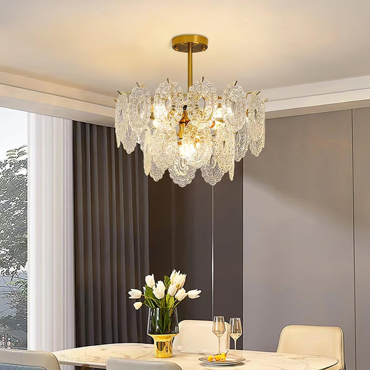 Wave Glass Chandelier - Vakkerlight