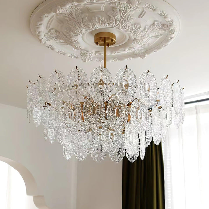 Wave Glass Chandelier - Vakkerlight