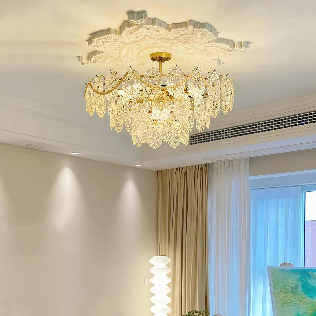 Wave Glass Chandelier - Vakkerlight