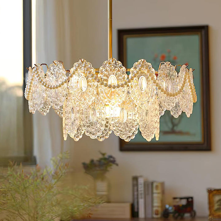 Wave Pearl Chandelier - Vakkerlight