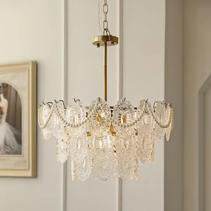 Wave Pearl Chandelier - Vakkerlight