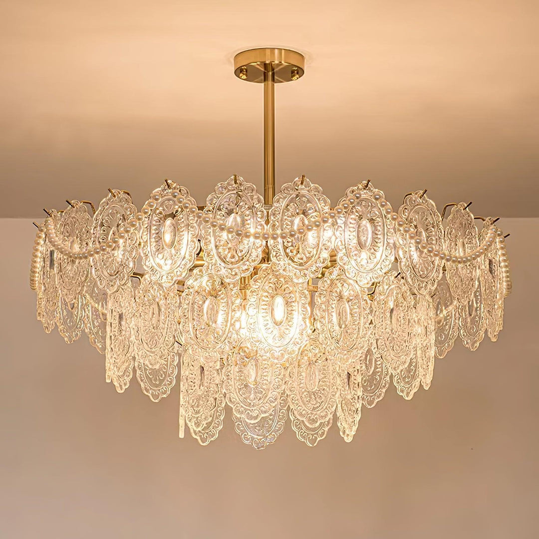 Wave Pearl Chandelier - Vakkerlight