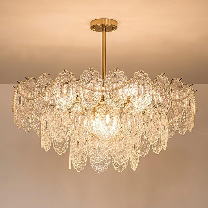 Wave Pearl Chandelier - Vakkerlight