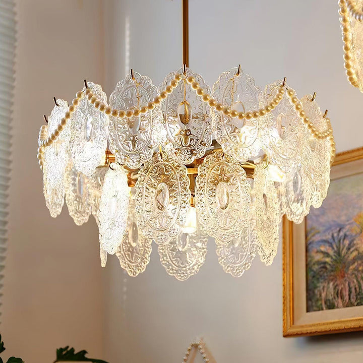 Wave Pearl Chandelier - Vakkerlight