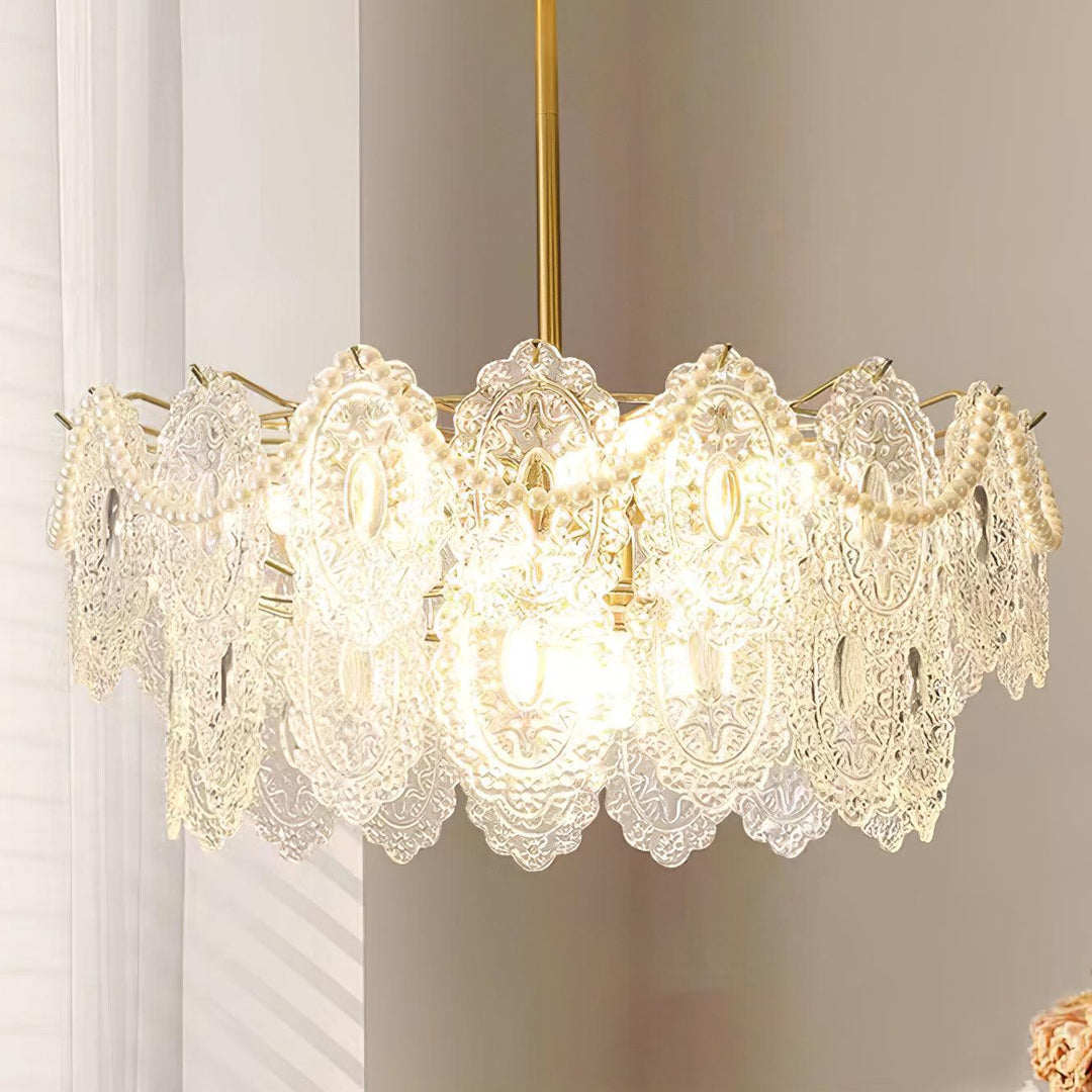 Wave Pearl Chandelier - Vakkerlight