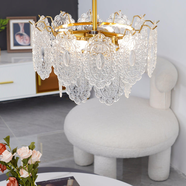 Wave Glass Chandelier - Vakkerlight