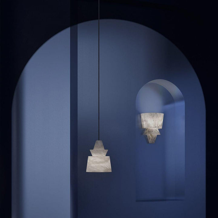 White Alabaster  Pendant Light - Vakkerlight