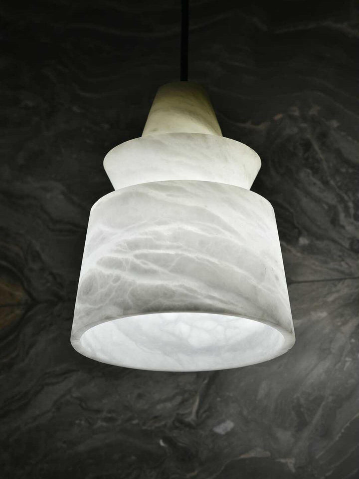 White Alabaster  Pendant Light - Vakkerlight