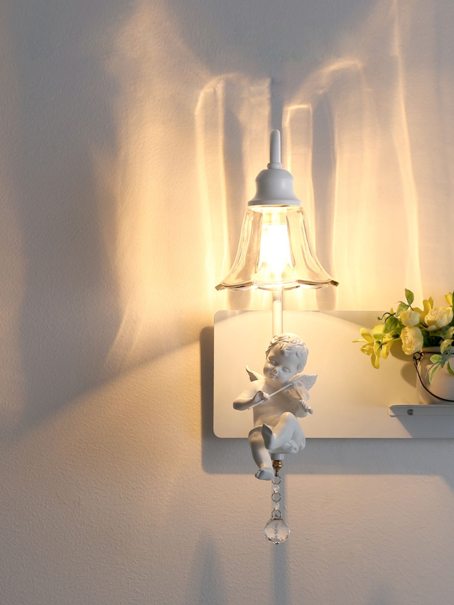 Witte Engel Wandlamp – Vakkerlight
