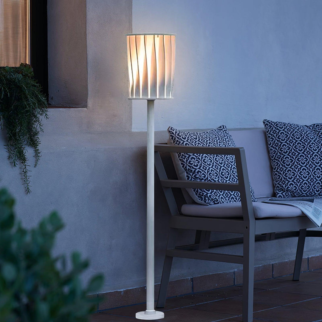 White Column Garden Light - Vakkerlight