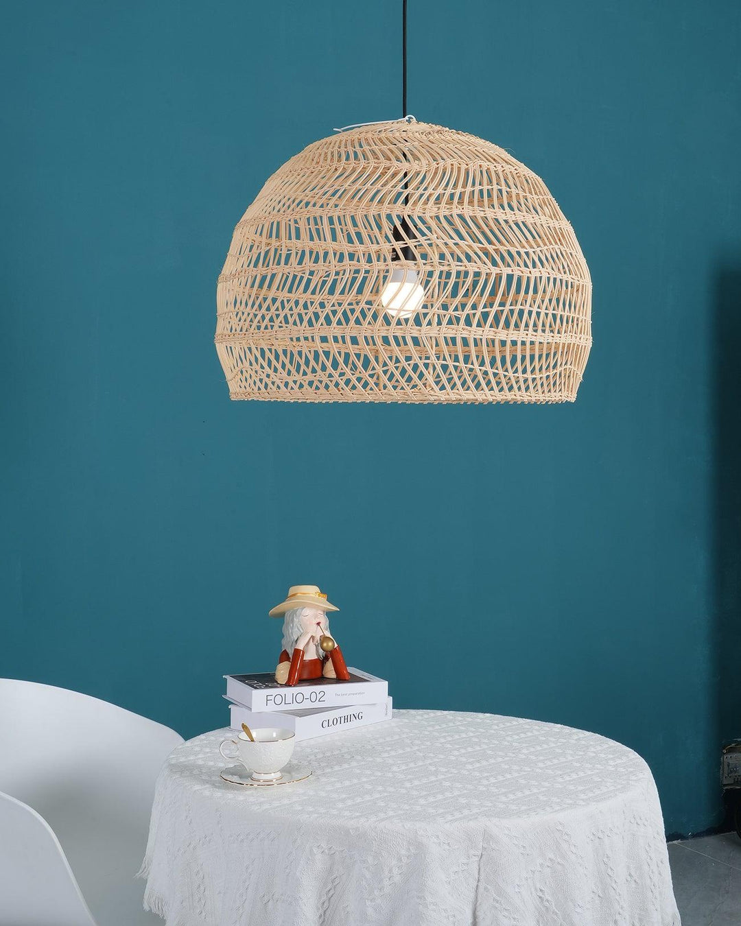 Wicker Pendant Lamp - Vakkerlight