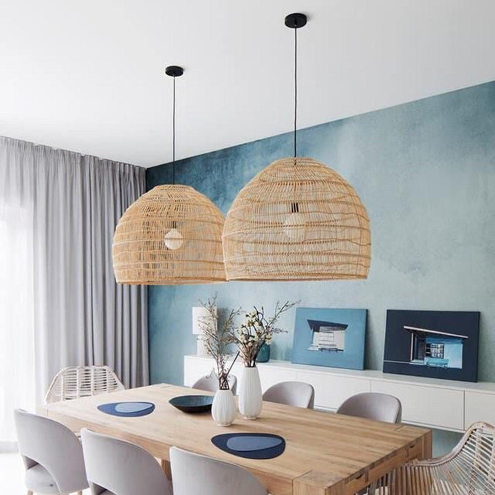 Wicker Pendant Lamp - Vakkerlight