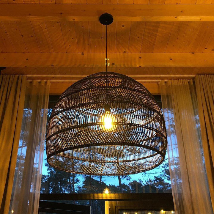 Wicker Pendant Lamp - Vakkerlight