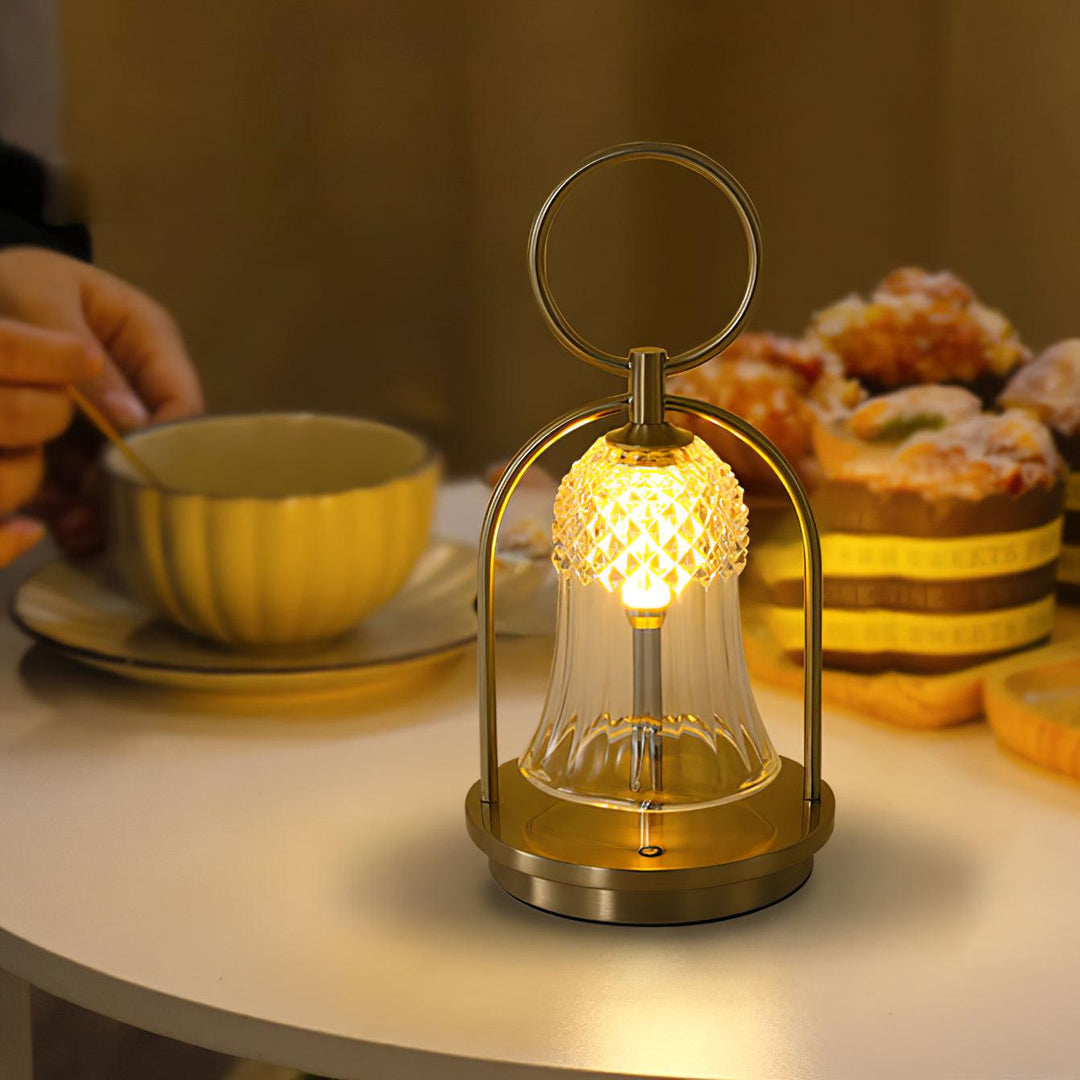 Wind Chime Portable Built-in Battery Table Lamp - Vakkerlight