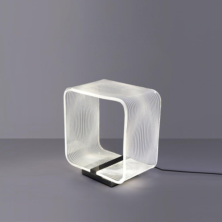 Wire Cube Table Lamp - Vakkerlight