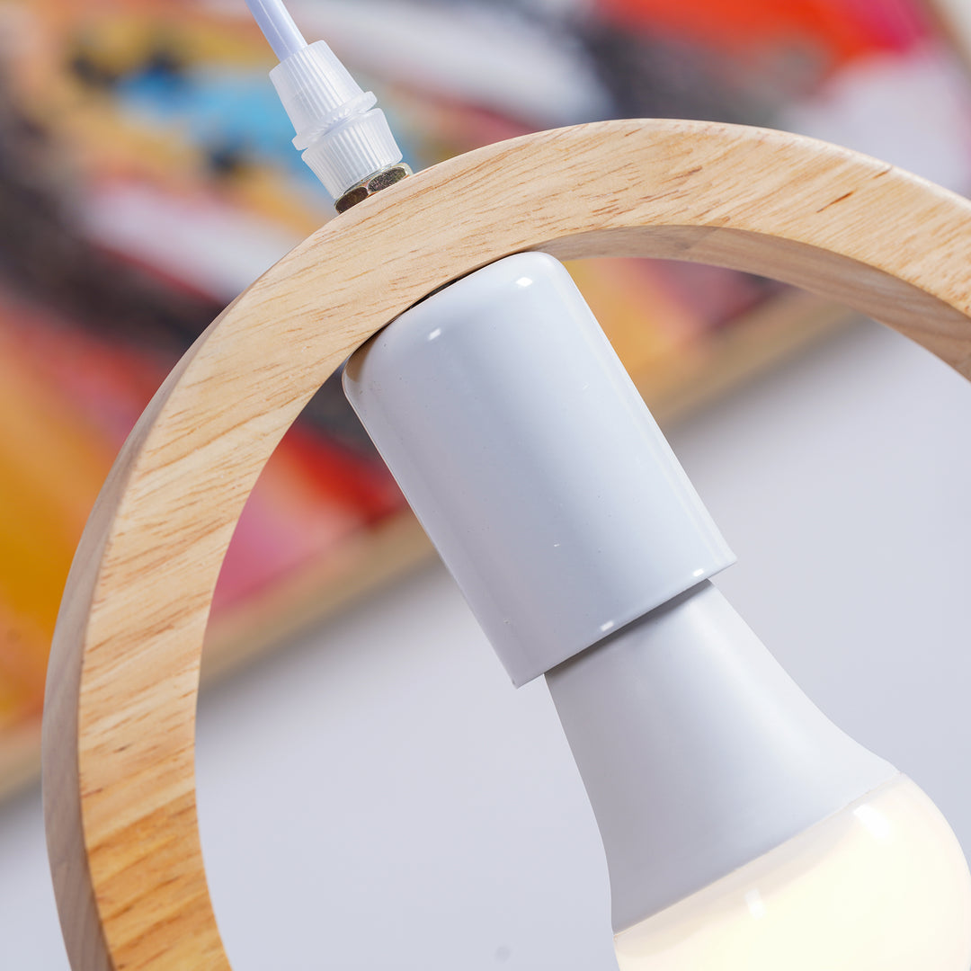 Wood Bird Resin Pendant Light - Vakkerlight