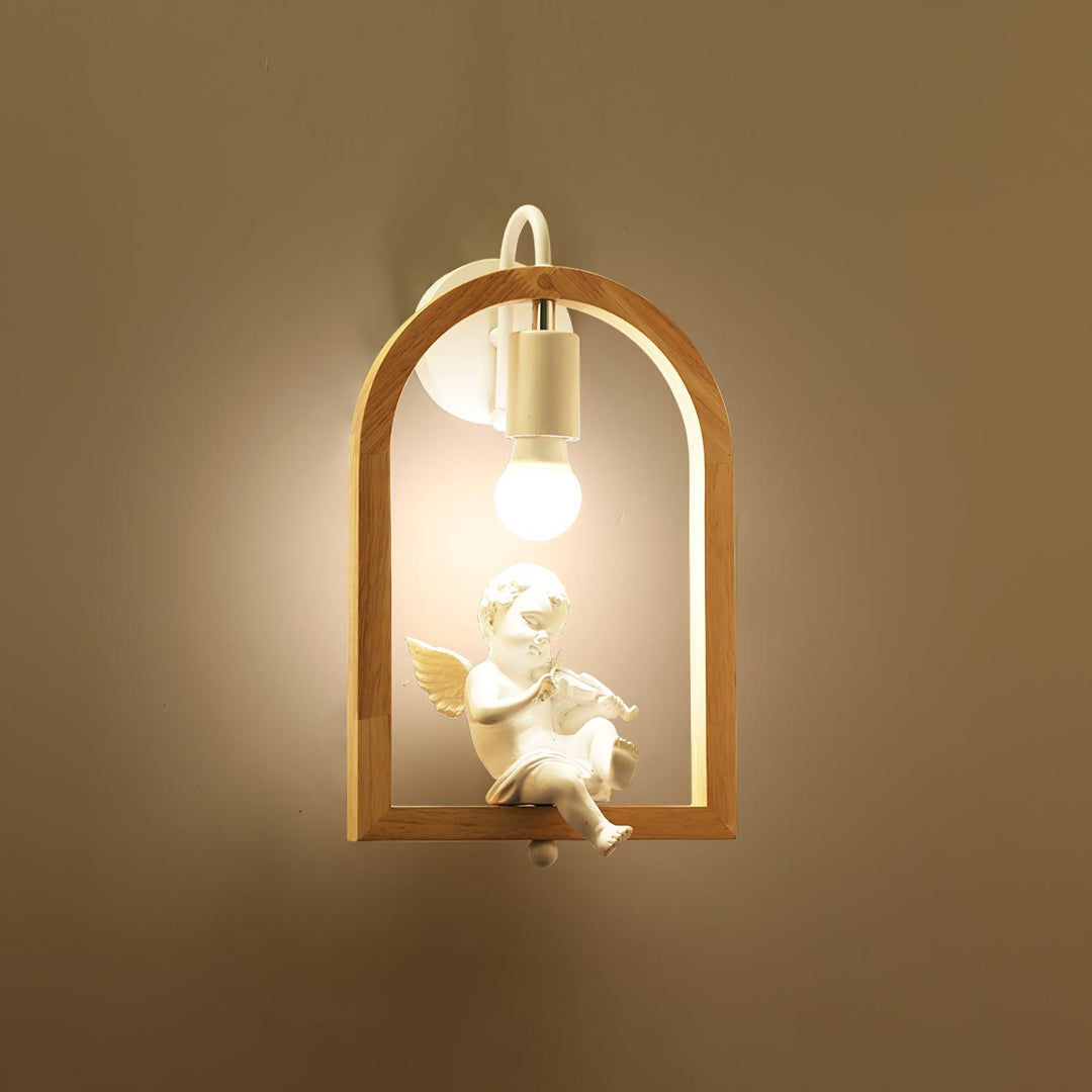 Wood Bird Resin Wall Light - Vakkerlight