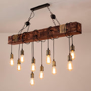Wood Hanging Multi Chandelier - Vakkerlight