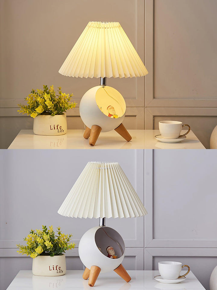 Wood Small Table Lamp - Vakkerlight